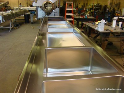 Custom Stainless Steel Sinks